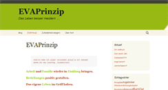 Desktop Screenshot of evaprinzip.de