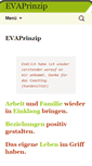 Mobile Screenshot of evaprinzip.de